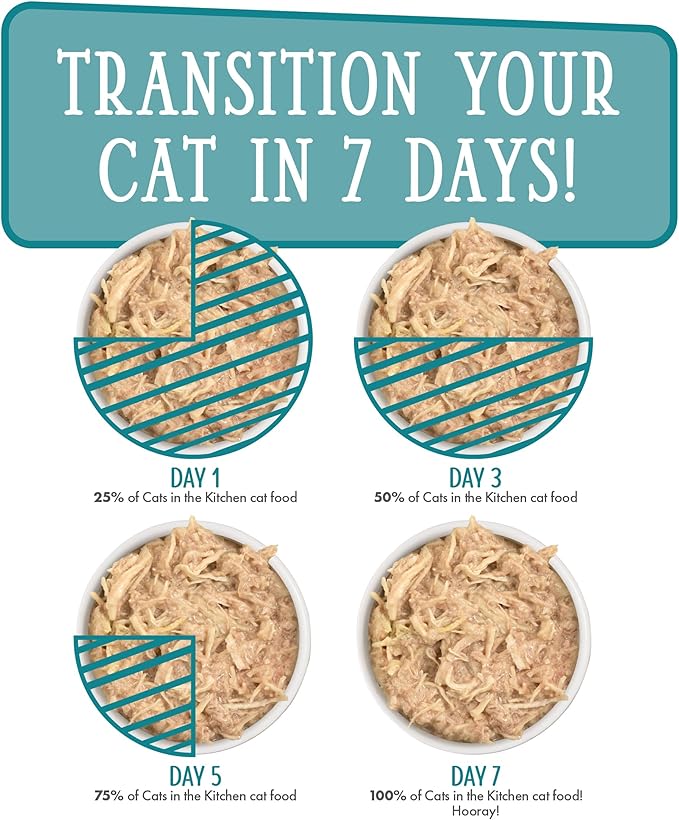 Weruva Cats in The Kitchen, Kitchen Cuties Variety Pack, Wet Cat Food, 3.2oz Can (Pack of 12)