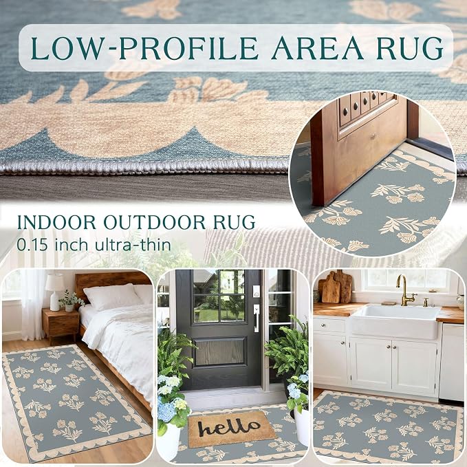 Floral Outdoor Rug