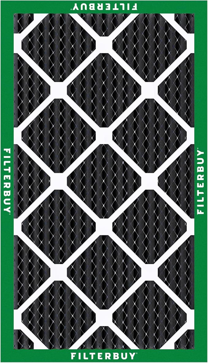 Filterbuy 10x20x1 Air Filter MERV 10 Odor & Allergy Defense
