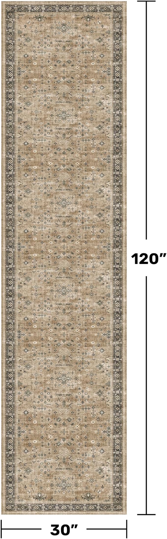 Boho Washable 10ft Long Runners