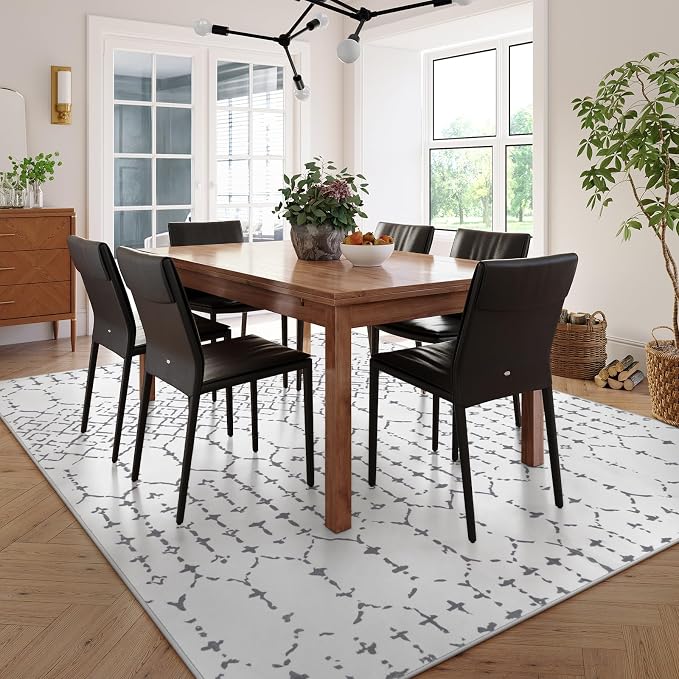 Lahome Moroccan 9x12 Washable Area Rug