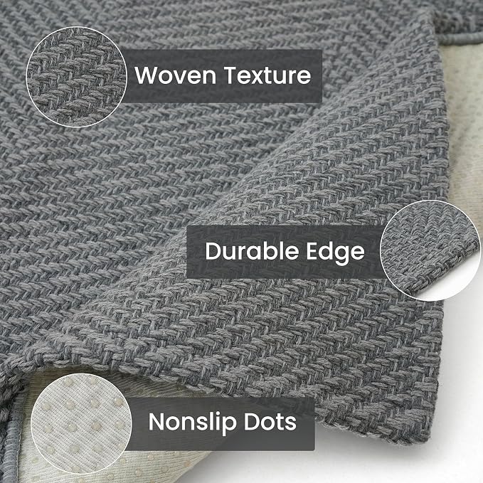 IOHOUZE Washable Runner Rug 2x5 Non Slip Runners