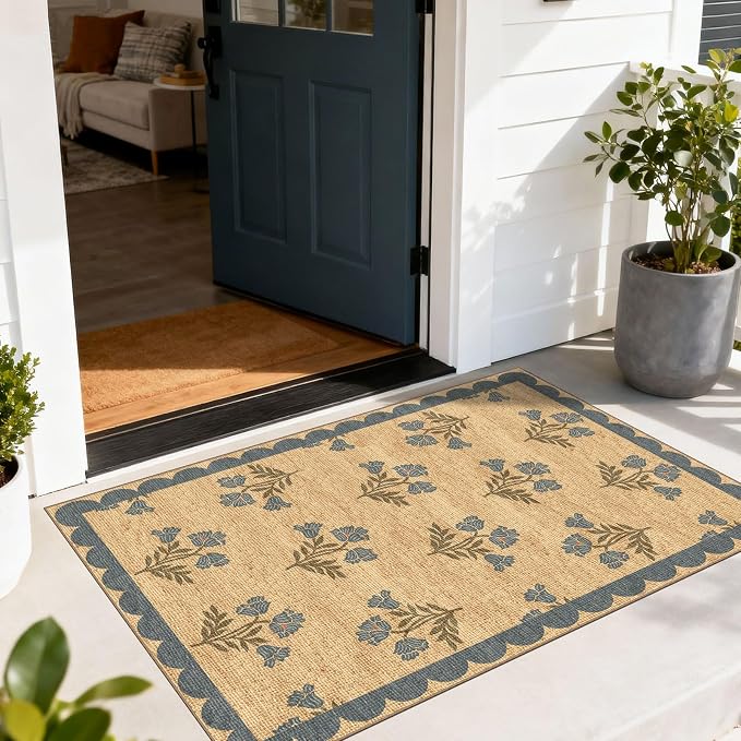 Floral Outdoor Rug