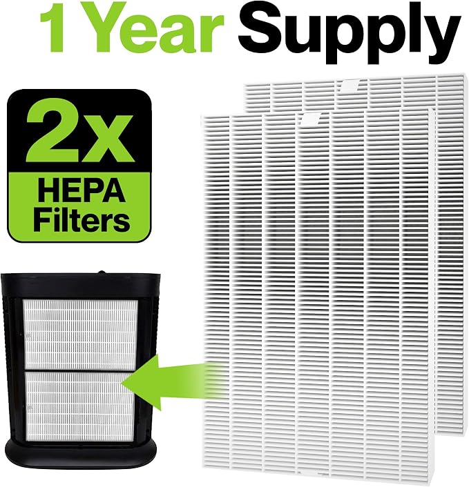 Durabasics 2 Pack of HEPA Filters Compatible