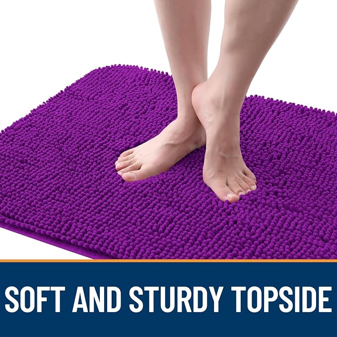 OLANLY Dog Door Mat for Muddy Paws 54x32, Absorbs Moisture and Dirt, Absorbent