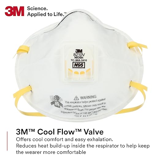 3M Particulate Respirator 8210V