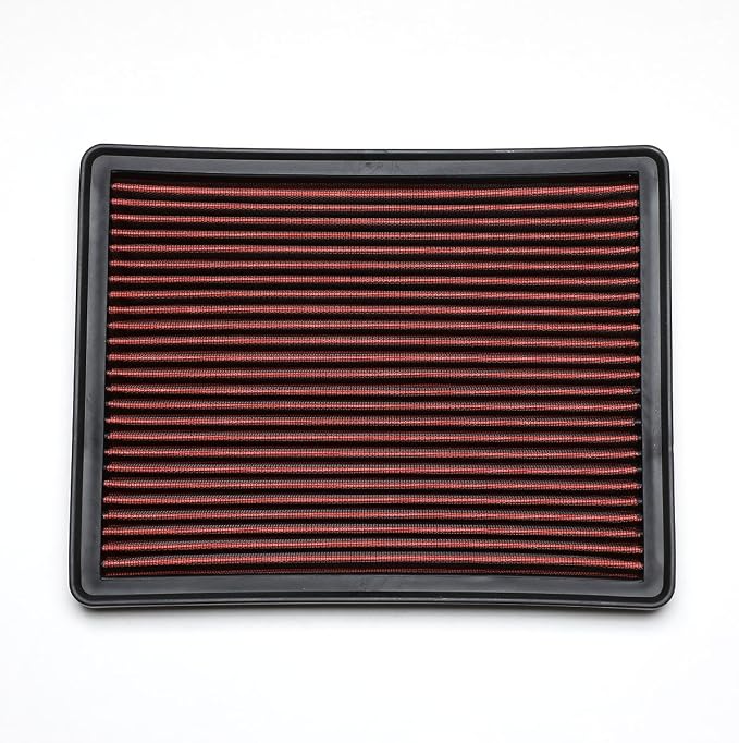 DNA Motoring AFPN-018-RD Clean Air Washable Drop In Panel Air Filter Enhance