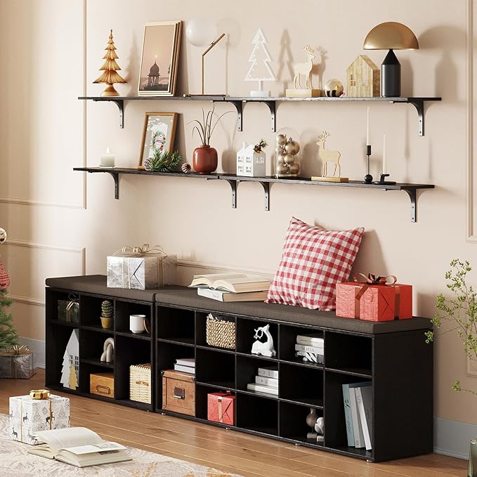 DINZI LVJ Shoe Storage Bench