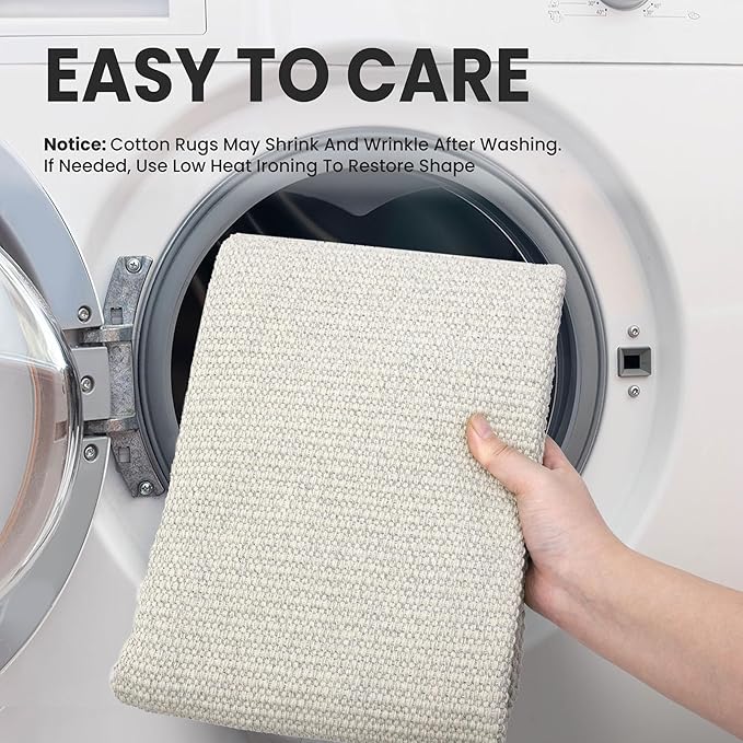 EARTHALL Washable Runner Rug 3x6 Ft Non Slip Runners