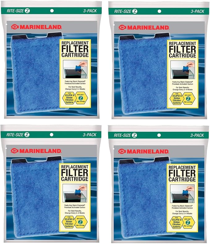 MarineLand Rite Size Aquarium Filter Cartridge Bundles