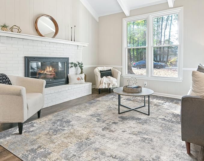UERMEI 5x8 Area Rug Living Room Rugs