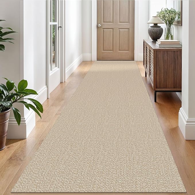 EARTHALL Washable Runner Rug 3x10 Ft Non Slip Runners