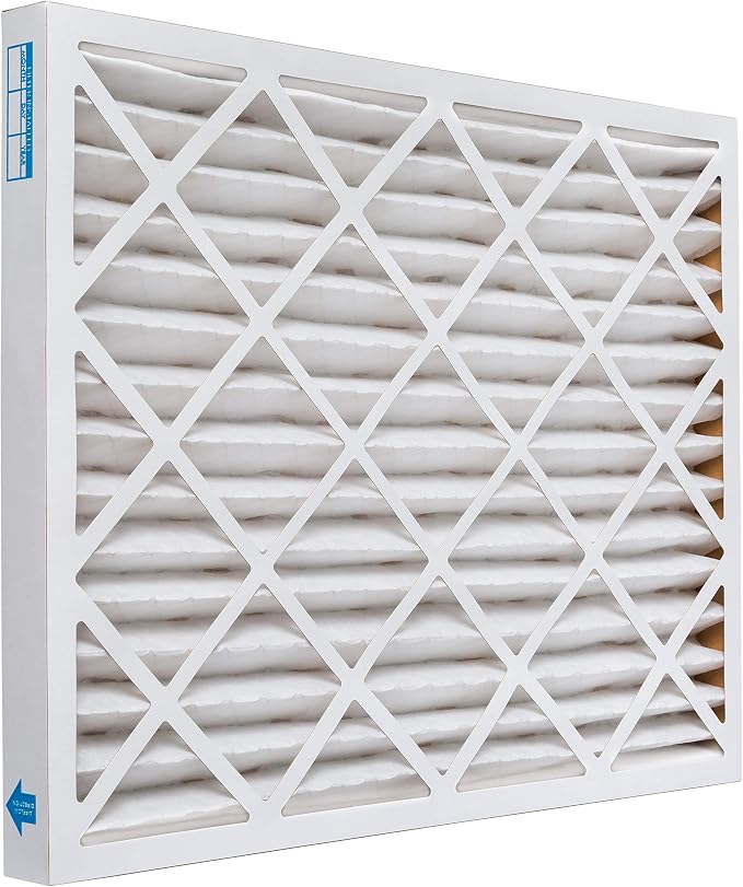 Aerostar 18x25x2 MERV 13, Pleated Air Filter, Box of 6, Made in the USA
