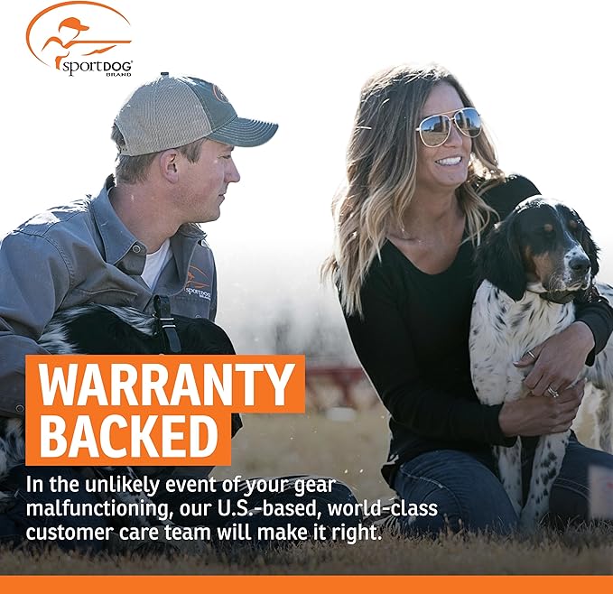 SportDOG YardTrainer 300 Remote Trainer - Off-Leash Safety Tool - Quick-Charge - Waterproof DryTek Technology - Compact E-Collar - Remote Dog Collar - 300-Yard Range