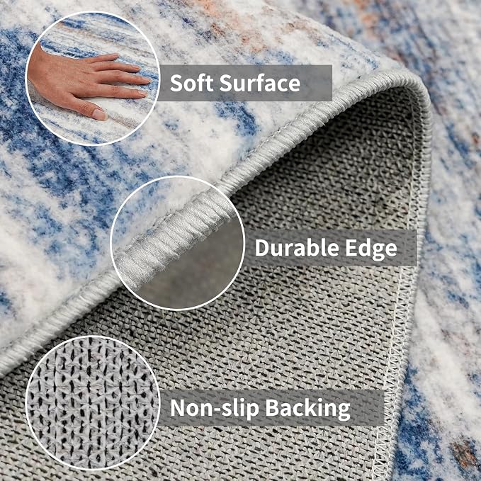 3x12 Washable Hallway Runner Rug: Extra Long Runners