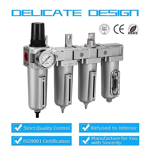 NANPU 1/2" NPT Industrial Grade 4 Stage Air Drying System