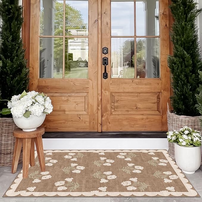 Floral Outdoor Rug