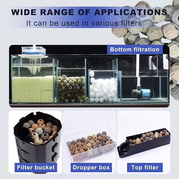Fish Tank Bio Media - 1000g