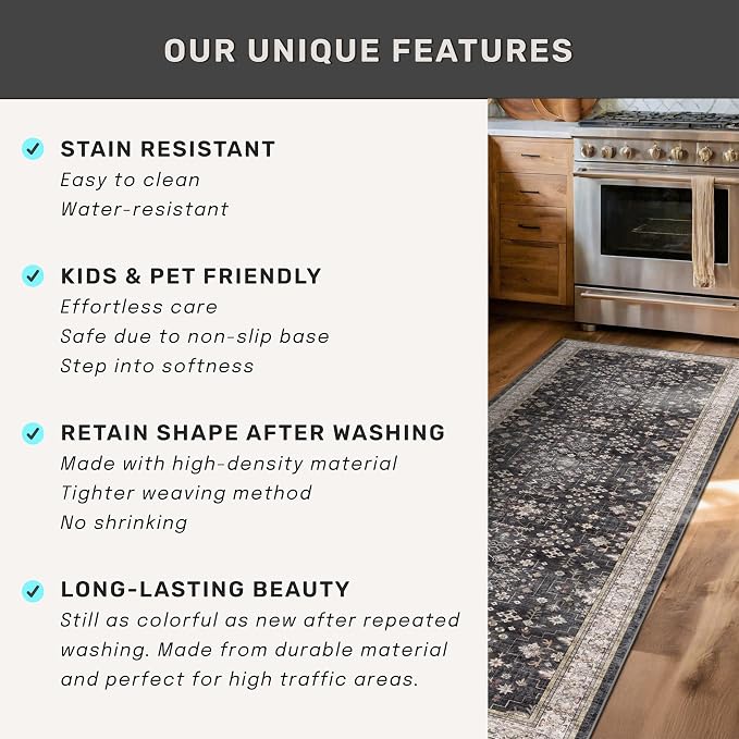 Boho Dining Room Rugs for Under Table
