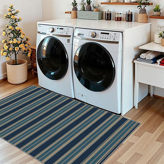 3x5 Striped Entry Rug