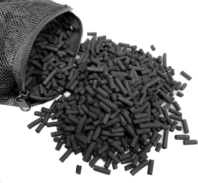 Wave Point 10 lbs Premium Virgin Activated Carbon Charcoal Pellets in Media Bags