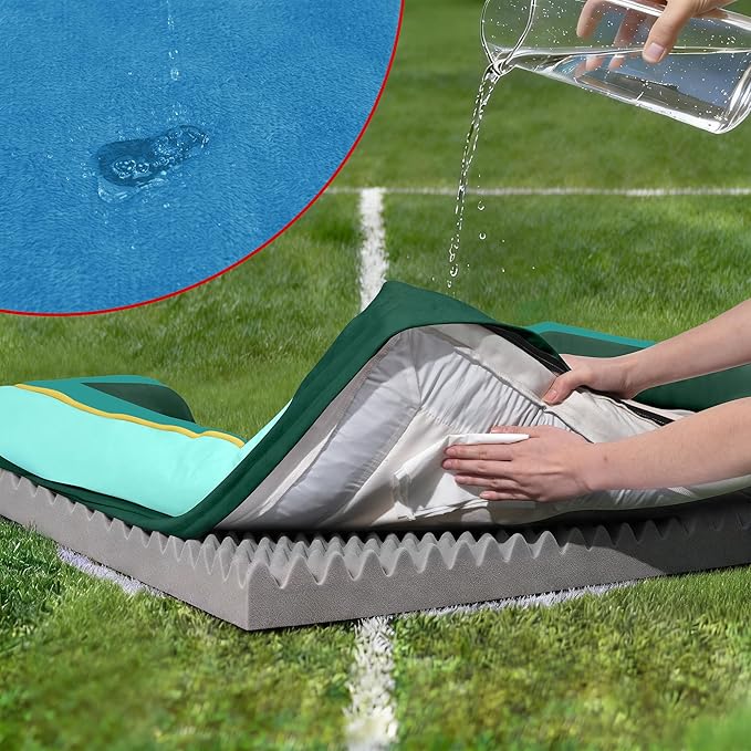 Comfort Expression Orthopedic Dog Bed for Extra Large Dogs 45x35 Inch, Waterproof Egg Crate Foam XL Pet Bed with Removable Bolsters, Dog Couch with Washable Cover & Non-Slip Bottom, Seattle
