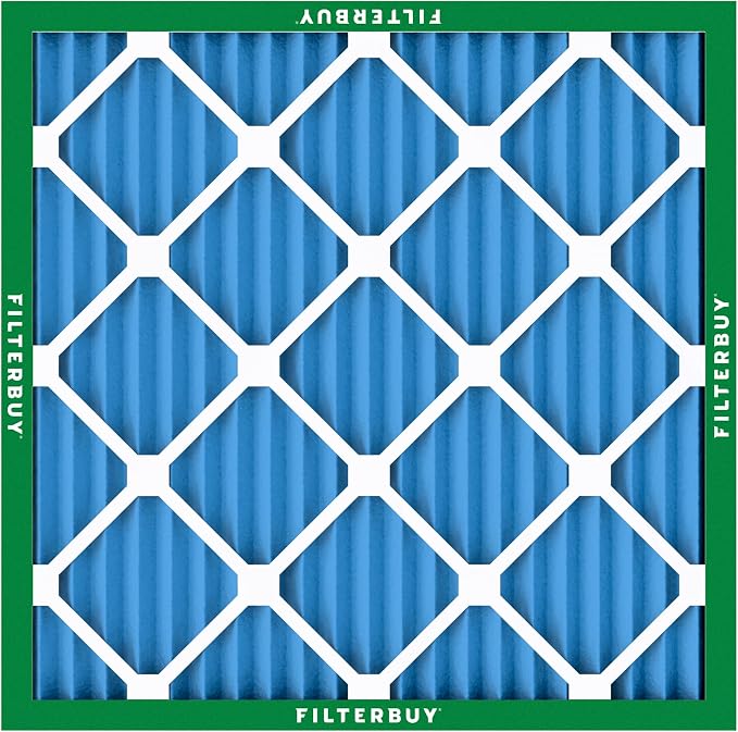 Filterbuy 27x27x1 Air Filter MERV 13 Optimal Smoke & Allergy Defense,