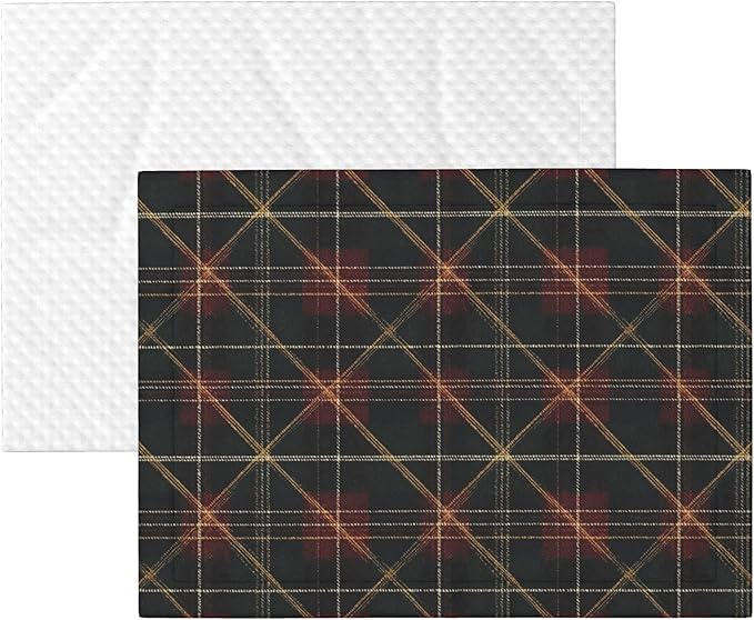 Waterproof Dog Blanket Soft Pet Blanket for Puppy Cat, Fleece Cat Throw Blankets for Furniture Bed Couch Sofa Reversible - Tartan Plaid 7