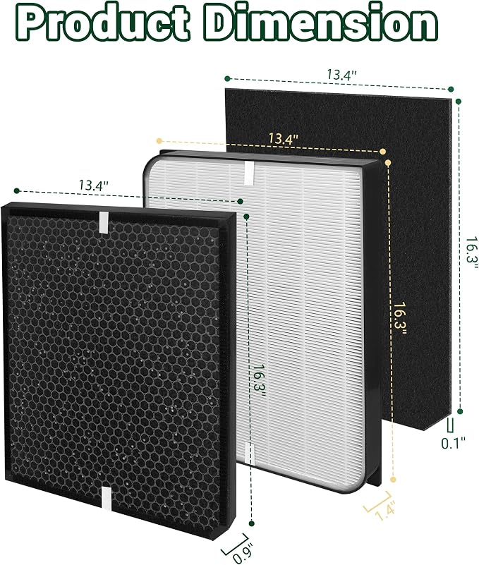 AD3500 Replacement Air Filter Compatible