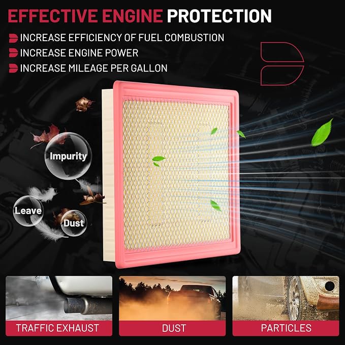 BDFHYK CA11959 Engine Air Filter Compatible