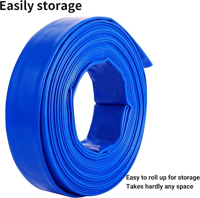 1-1/2" x 50 FT Pool Backwash Hose,