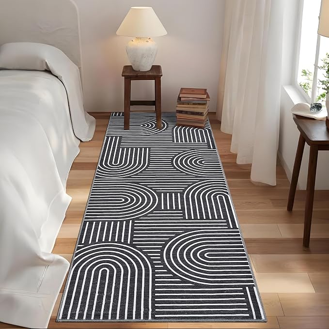 ROYHOME Modern Rug 2.5x10 Runners