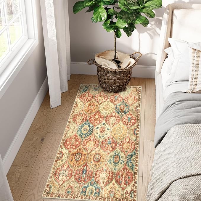 Lahome Kitchen Rugs Non Slip Washable Rugs