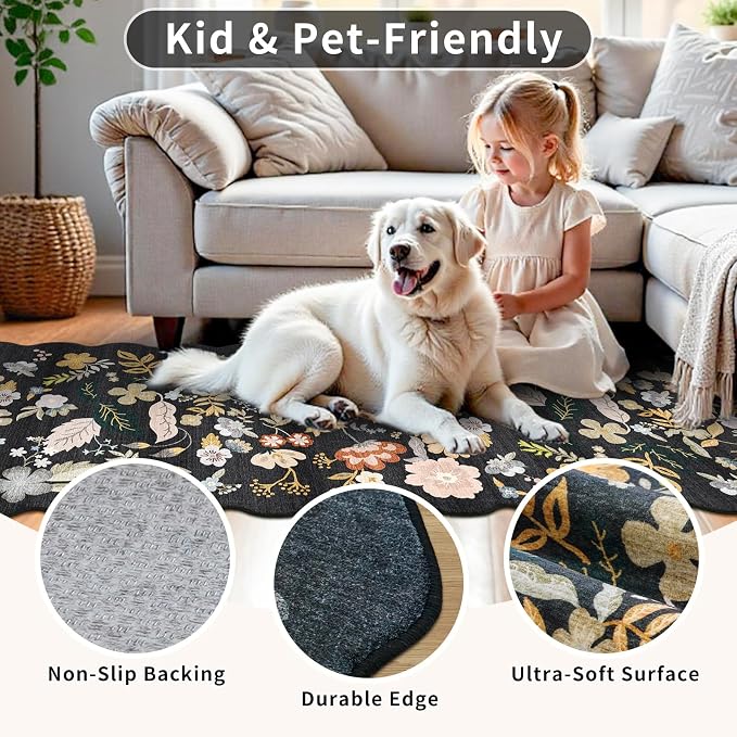 3x12ft Long Hallway Runner Rug
