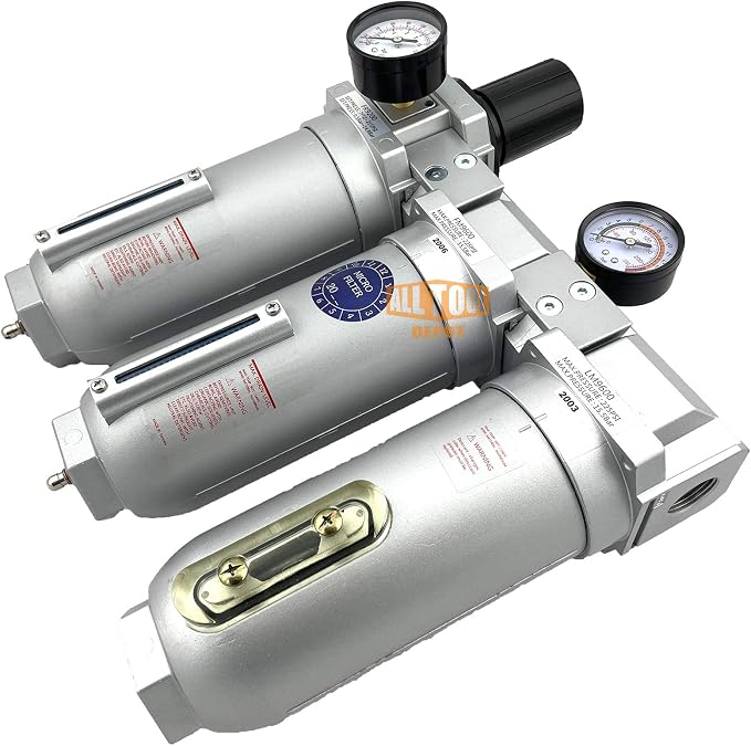 3/4" NPT SUPER DUTY Industrial Grade Filter Regulator Coalescing Desiccant