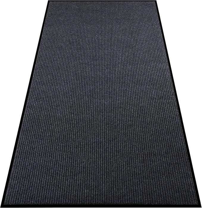 BesWin Indoor Outdoor Door Mat, Non Slip Rubber Backing Commercial Floor Mats