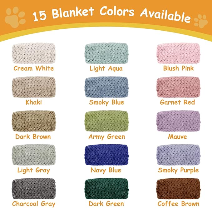 Personalized Dog Blanket with Pet Name, Custom Dog Blanket, Personalized Embroidered Flannel Puppy Blanket, Customized Cat Bed Blankets with Pattern, Pet Cat Dog Gifts for Christmas