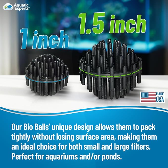 Aquatic Experts 1" Small Bio Balls