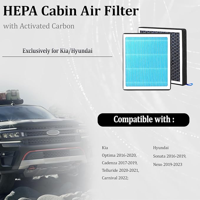 CF12159 Cabin Air Filter With Activated Carbon