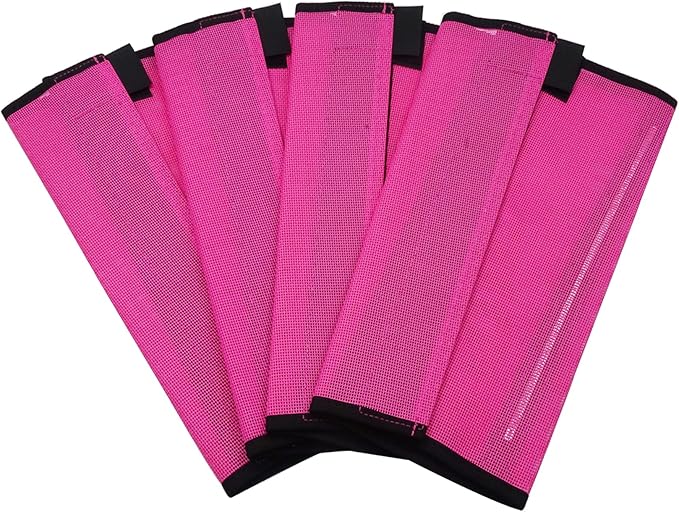4 Pack Mesh Fly Boots for Horse - Horse Leggings for Fly Bites Protection - Breathable & Secure Fit - C