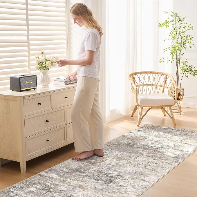 UERMEI 3x10 Washable Runner Rug