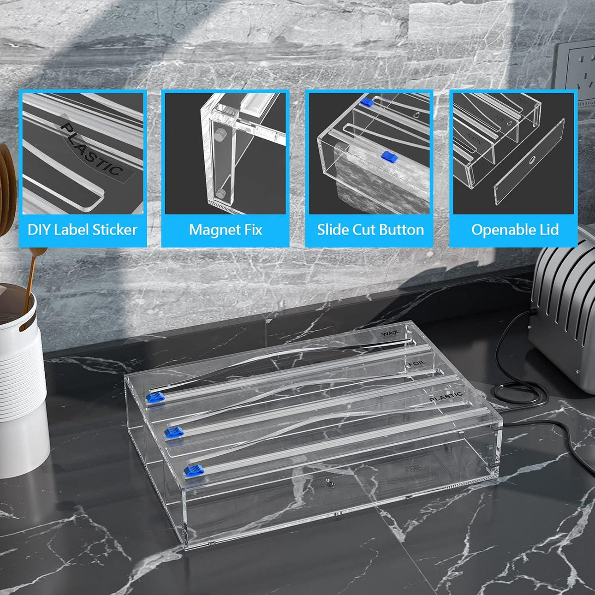 Tin Foil Organizer for Drawer