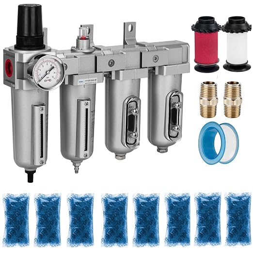 NANPU 1/2" NPT Industrial Grade 4 Stage Air Drying System