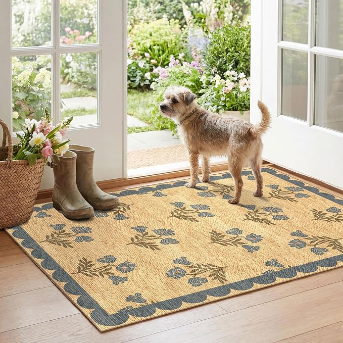 Floral Outdoor Rug