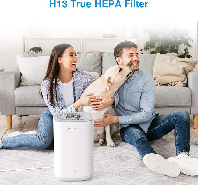 Air Purifier Replacement, C350-RF True HEPA High-Efficiency Activated Carbon