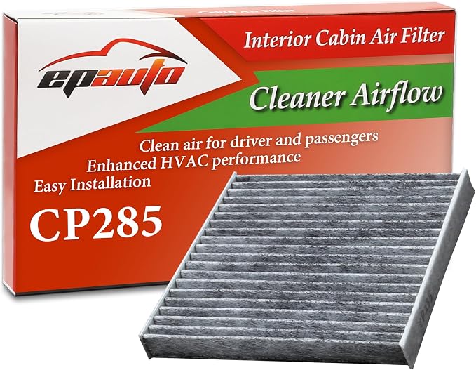 EPAuto CP285 Premium Cabin Air Filter includes Activated Carbon