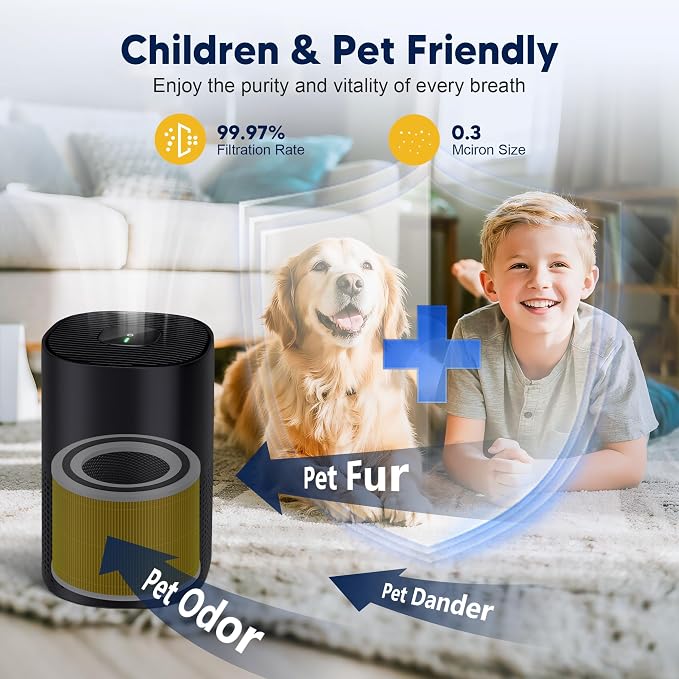 240 True HEPA 14 Pet Allergy Replacement Filter Compatible