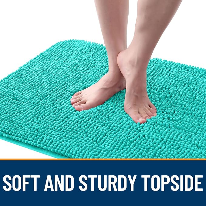 OLANLY Dog Door Mat for Muddy Paws 47x20, Absorbs Moisture and Dirt, Absorbent