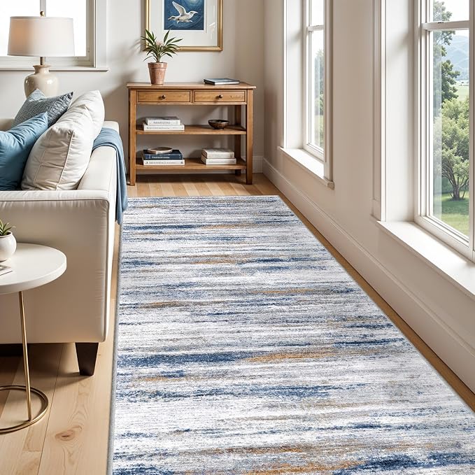 Large Runner Rugs for Hallway 4x16: Non-Slip Washable Wide Carpet