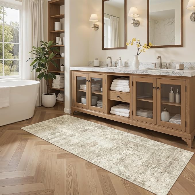 Soalmost Runner Rug 2x6 Washable Non-Slip Kitchen Runner Rugs